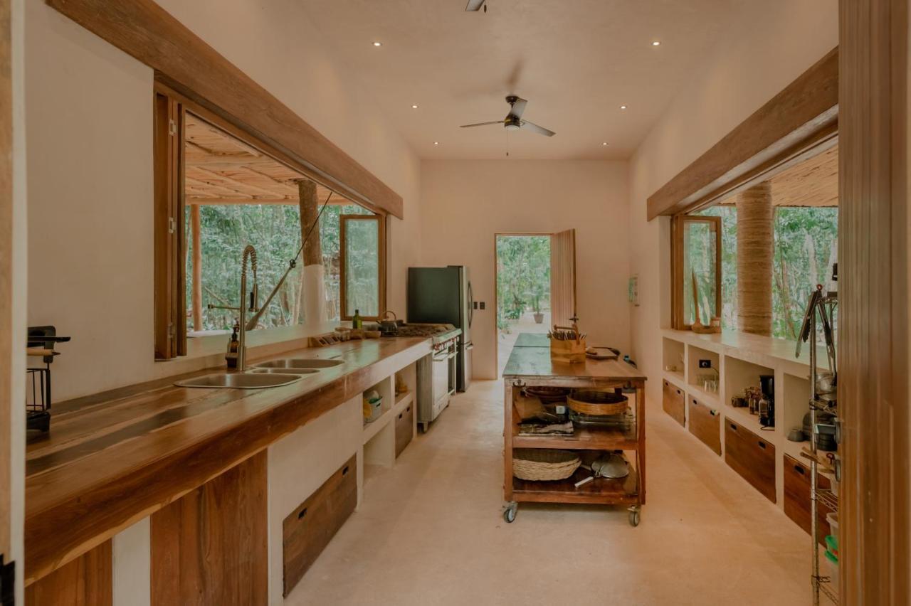 Naum - Secluded Villa With Private Cenote Tulum Exterior photo